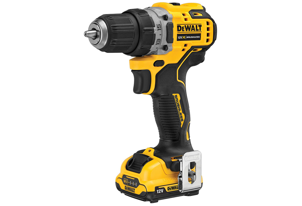Εργονομικός σχεδιασμός Dewalt DCD701D2-QW.